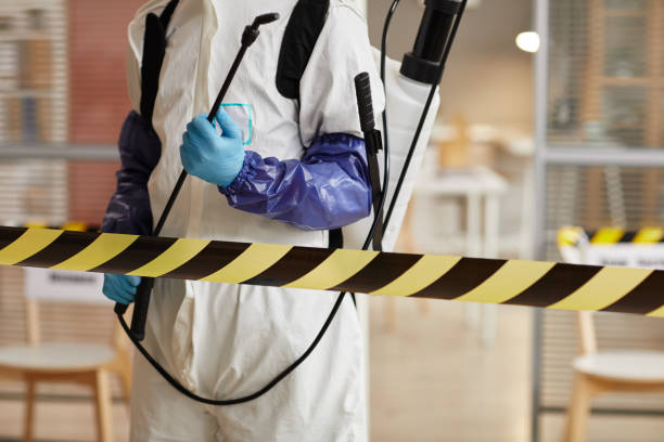 Professional Biohazard technician working in Ratcliff, AR